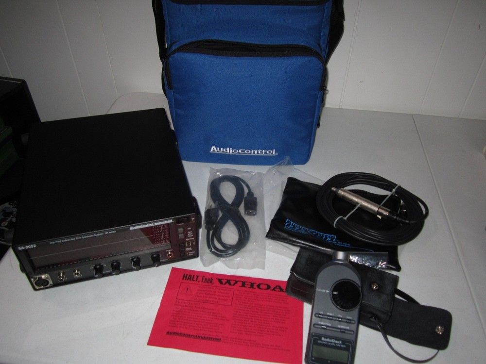 Audio Control SA-3052 one Third Octave Real Time Spectrum Analyzer / SPL Meter