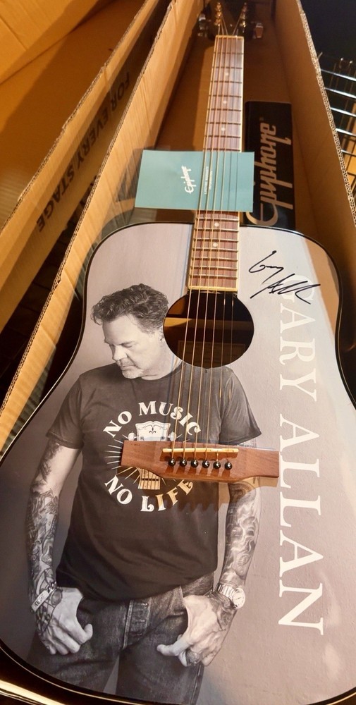 Gary Allan Signed Custom Guitar (Epiphone DR-100)