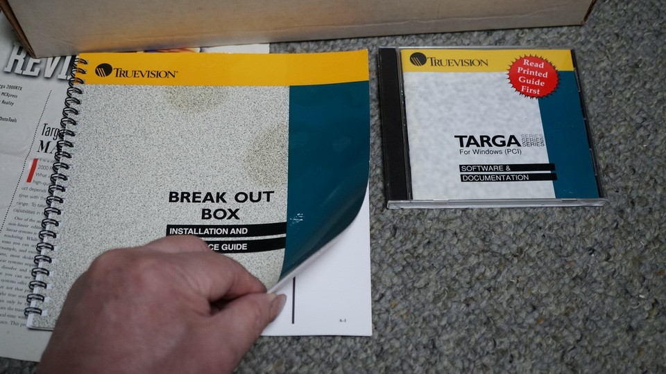 Targa 2000 RTX/Pinnacle Truevision, Stand Alone W/Documentation