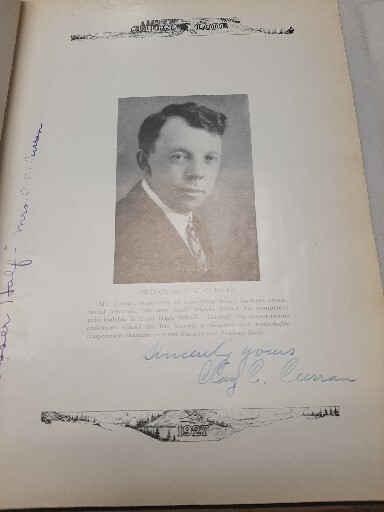 Lead S.D. High School Yearbook, 1927
