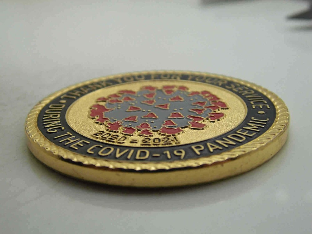 LARGO FLORIDA ISO CLASS ONE CHALLENGE COIN