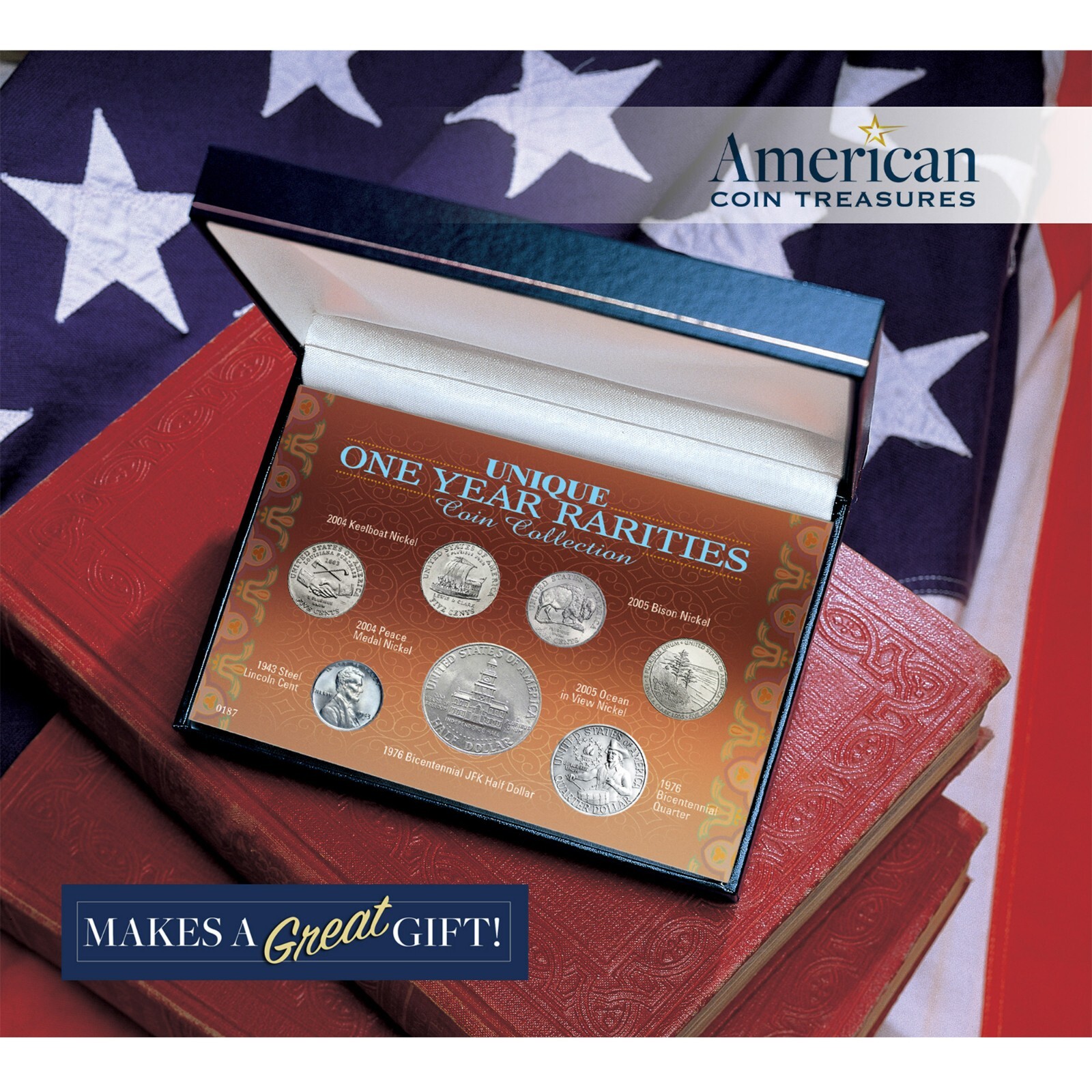 NEW American Coin Treasures Unique One Year Rarities 187