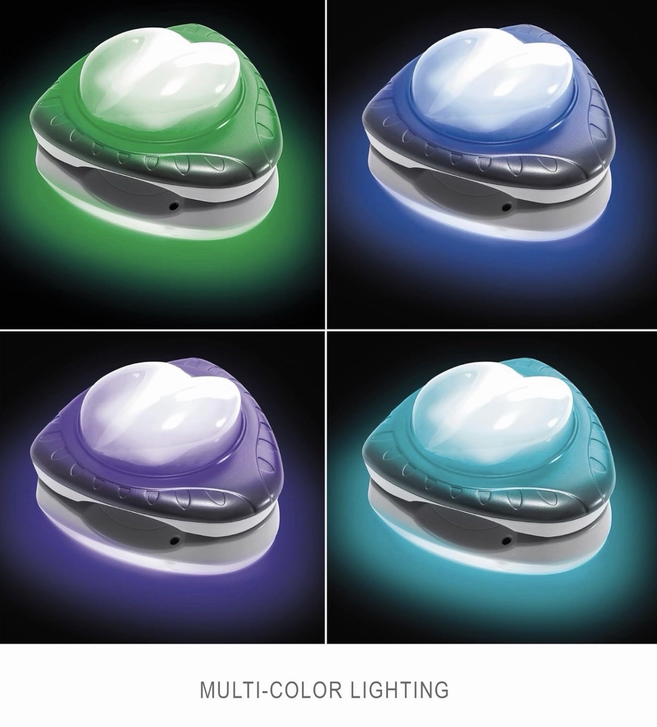 Intex 28697E Dual Magnetic LED Pool Wall Light 110120V