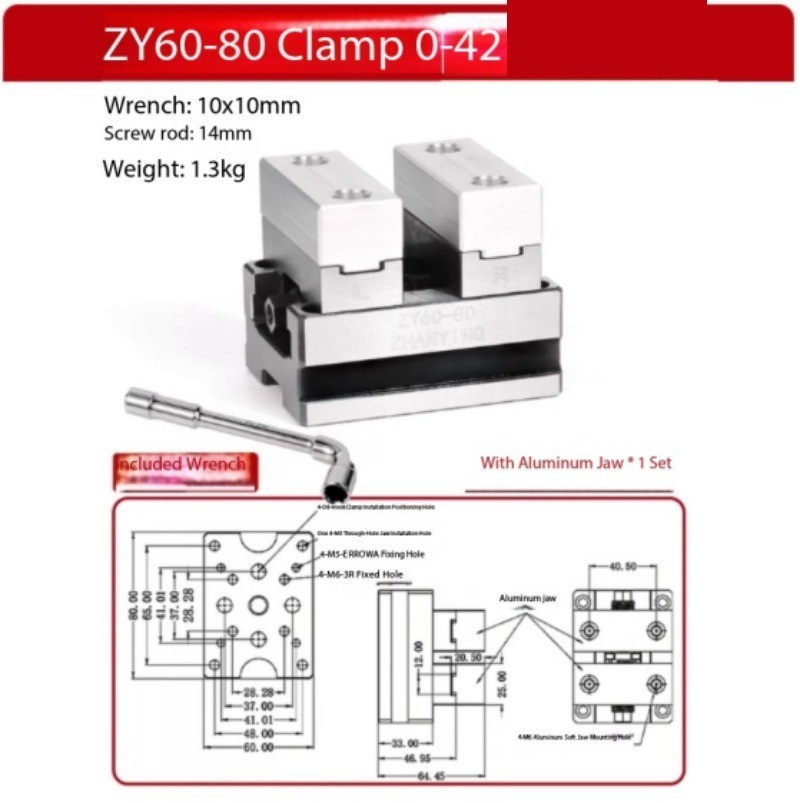 Precision 4/5-Axis Turntable Fixture Self-Centering CNC Machining