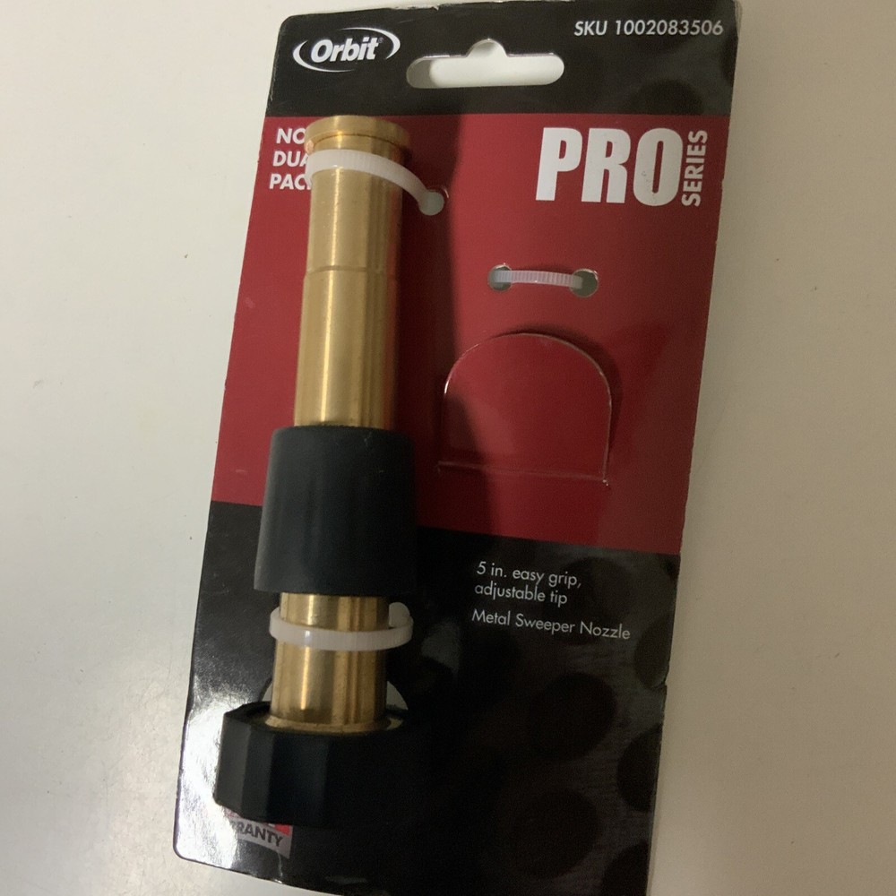 🌿 Orbit Contractor Nozzle Brass Pro Series Solid Sweeper Metal 👉MISSING ONE👈