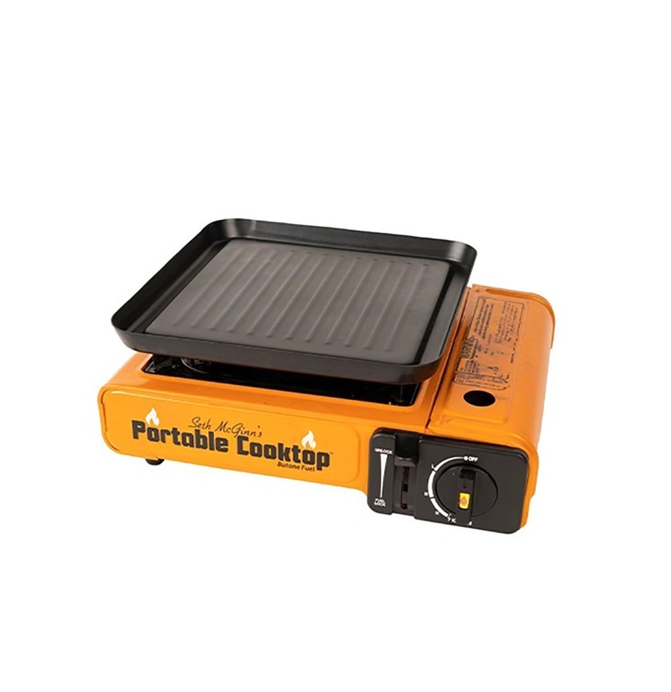 New Cancooker Outdoor Cooking Conversion Non-Stick Griddle Surface