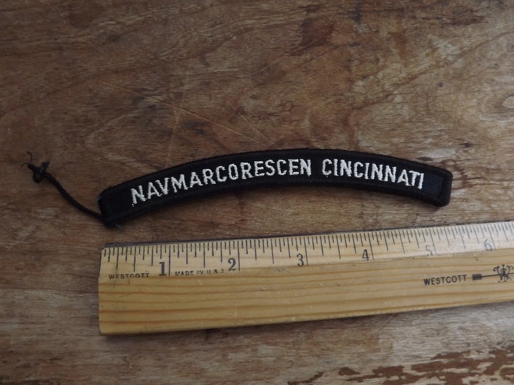Navy NAVMARCORESCEN CINCINNATI Tab - INV# C1484