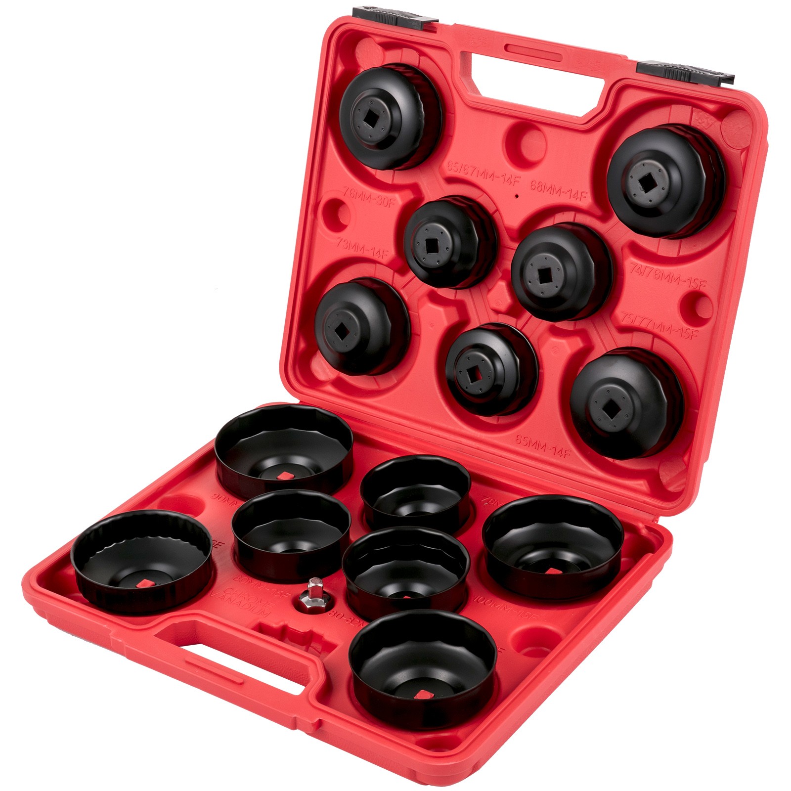 Oil Filter Socket Set Cup Socket Tool Set 14 PCS Oil Filter Cap Wrench