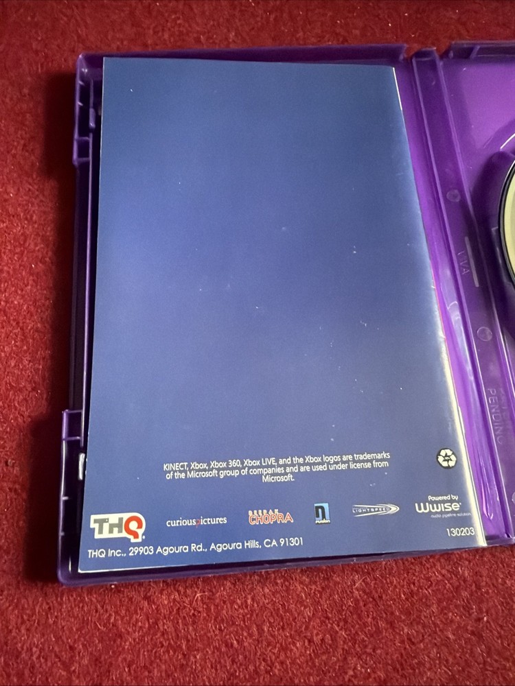 Xbox 360 Kinect Sensor Model 1414 With Deepak Chopra’s Leela Untested