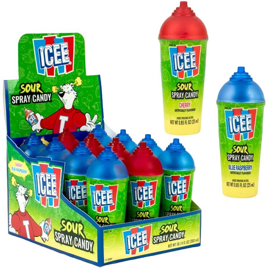 ICEE Sour Spray Candy 0.85oz 12ct