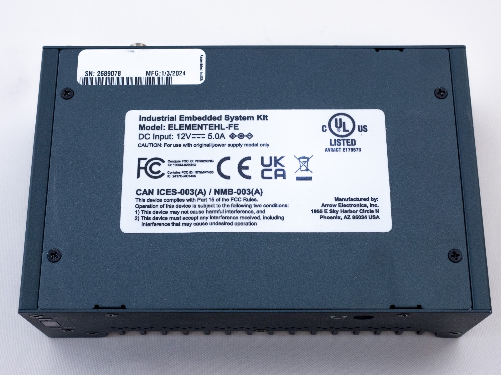 Seneca Element Fanless Media Player HTPC / pfSense Router - Intel J6412 - New