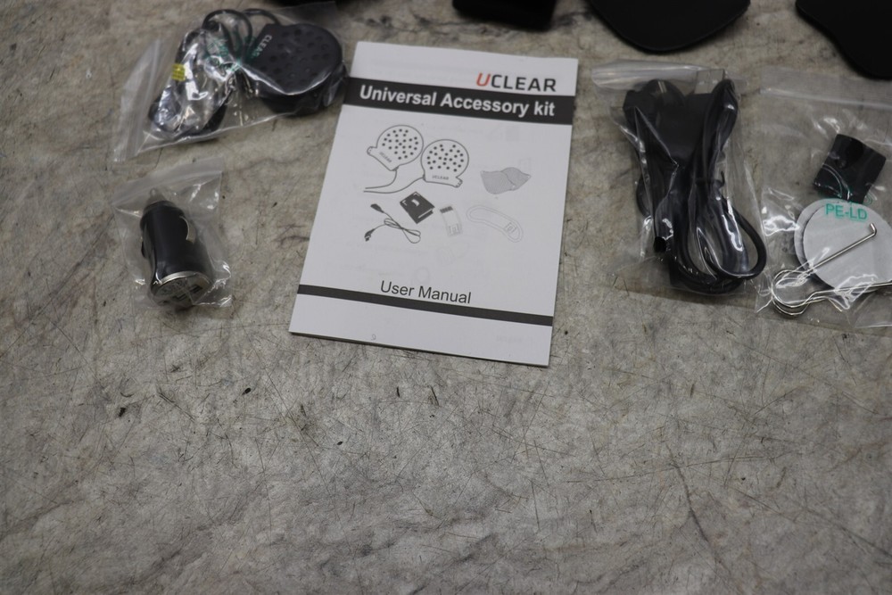 U Clear Universal Kit Helmet Speaker Kit W/ Accessories