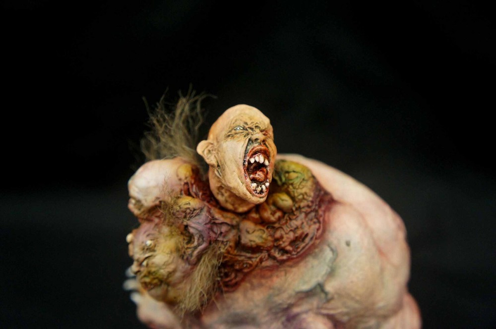 Voodoo 1:3 scale Head Art Statue Simon Lee Spiderzero