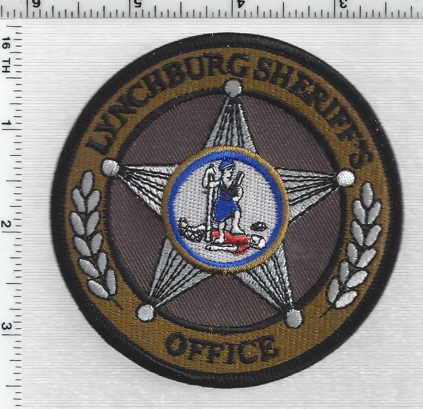 Lynchburg Sheriff (Virginia) 5th Issue Shoulder Patch