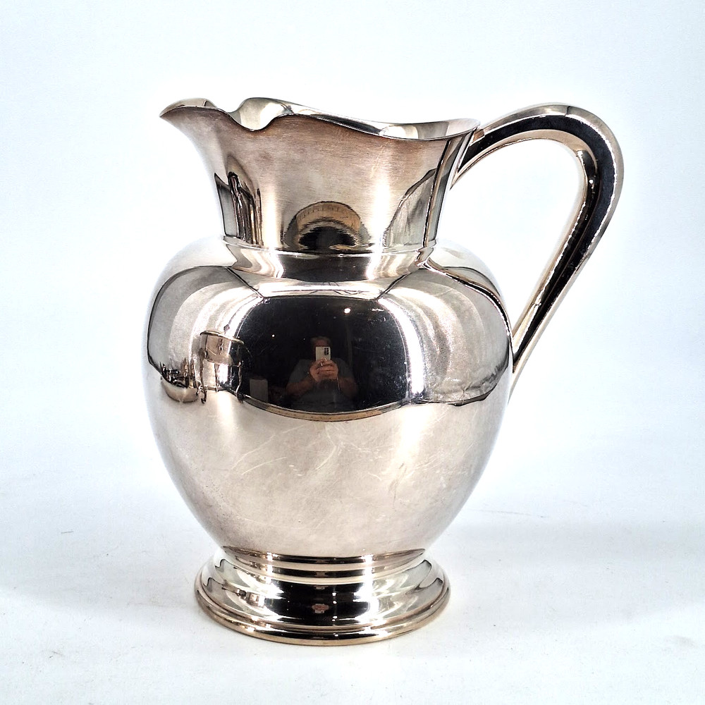 Reed & Barton Hollowware Pitcher Mayflower Pattern 5460 8 H.P