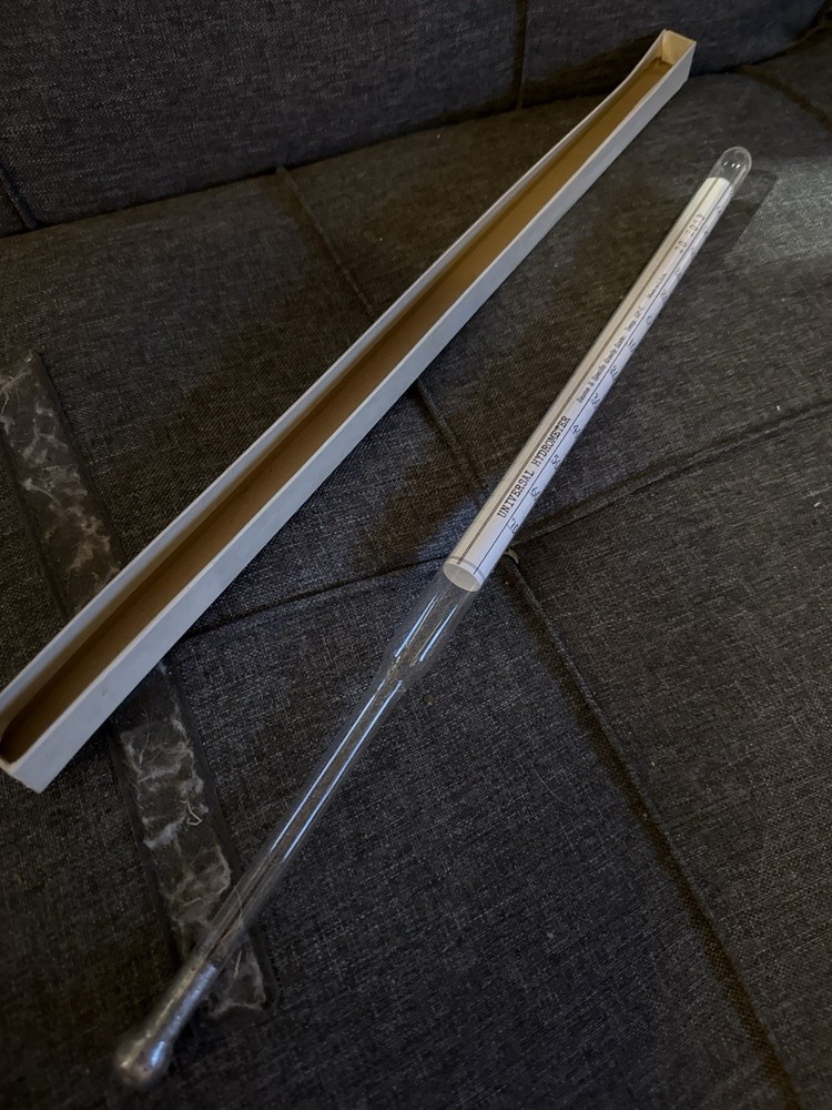 Vintage Hydrometer Set – Complete Testing Kit (3 Pieces w/ Tubes)