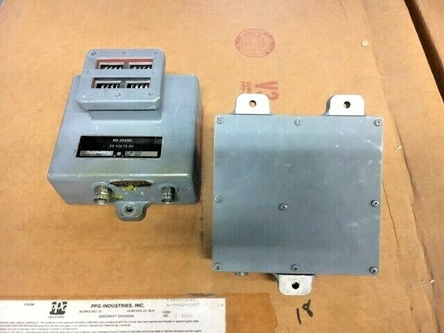 MS25448 ELAPSED TIME INDICATOR ACCELEROMETER AVIONICS COCKPIT