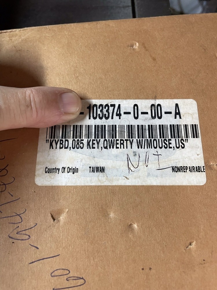 Diebold ATM Computer Service Keyboard