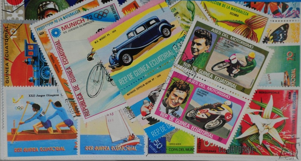 Equatorial Guinea 50 Stamps (L155)