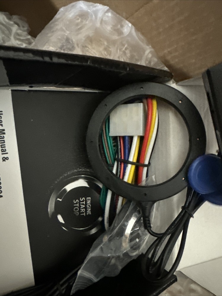 EASYGUARD EC004 Smart RFID Push Engine Start Button kit & Keyless Go System U...