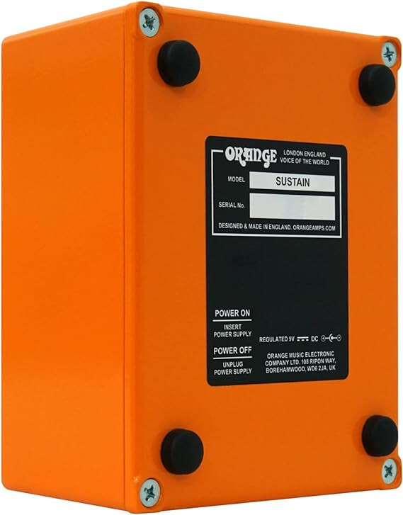 Orange Sustain Pedal