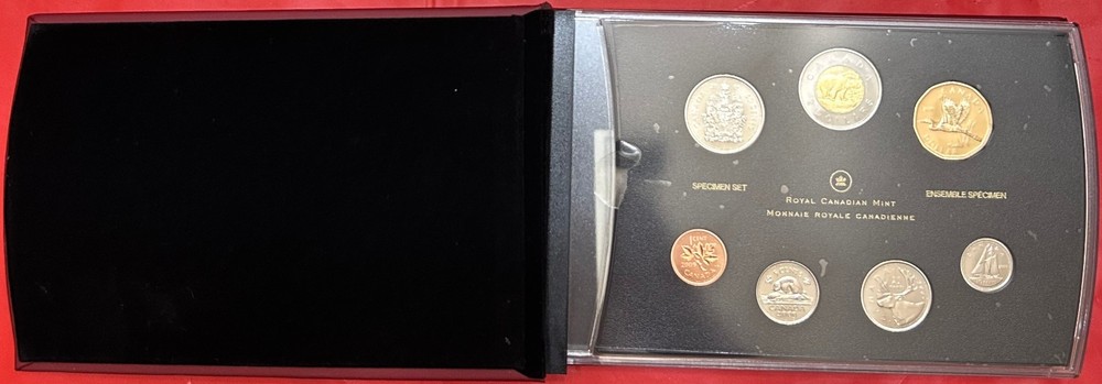 2009 Canada Specimen Set Plus COA & Box