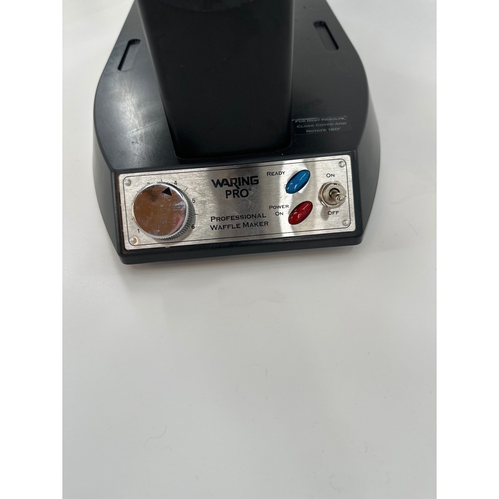 Waring Pro Professional Waffle Maker Stainless Steel Browning Control