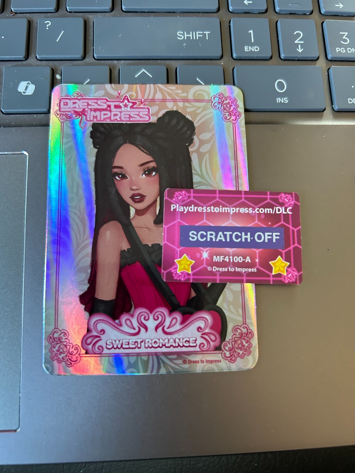 Dress To Impress DLC Stardust Softie Toy Code D Sent Fast Via Ebay Msg