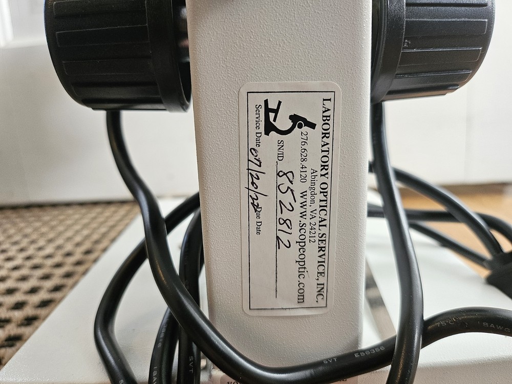 Unitron Model Zsm Stereo Microscope 0.6X-3X Zoom Range