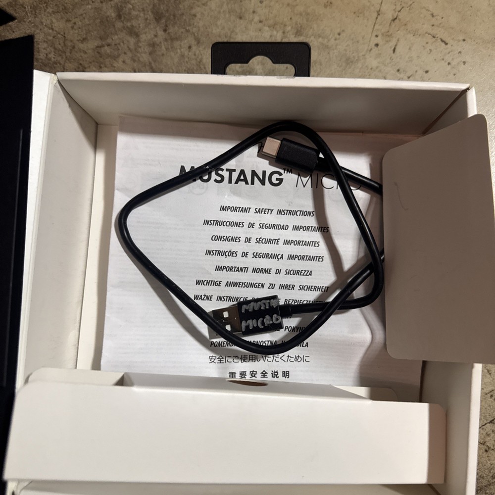 Fender Mustang Micro Guitar Headphone Amp Used