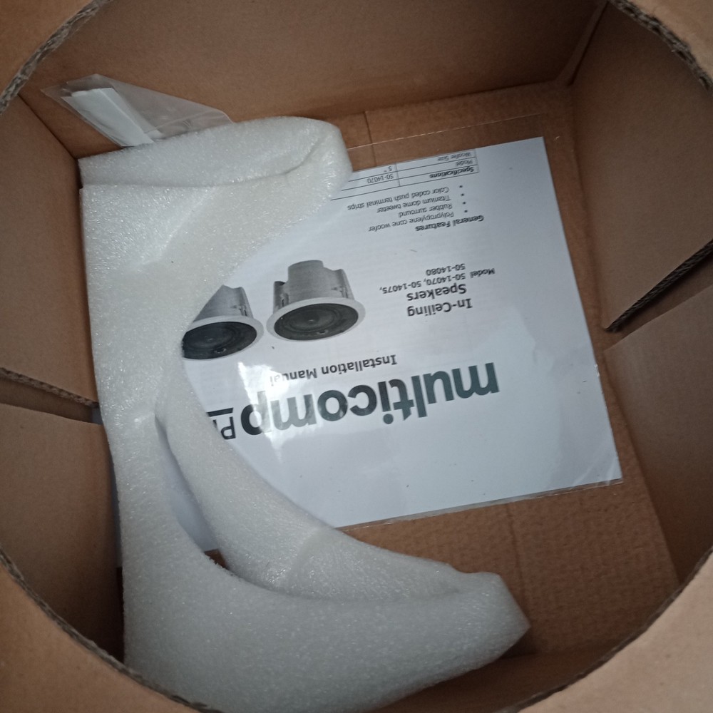 Multicomp Pro 50-14070 5" 2-Way Ceiling Speaker