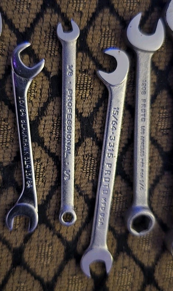 Proto Vintage 11 Pc Assorted Wrenches 🇺🇸 USA