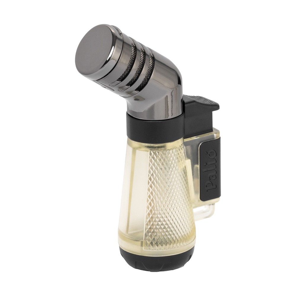 Palio Squadra Angled Triple-jet Flame Cigar Lighter, Clear