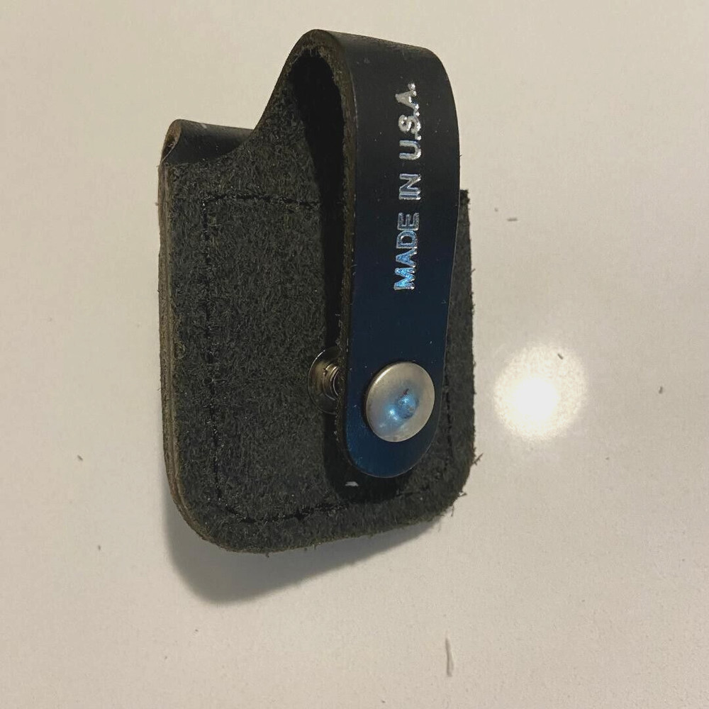 Zippo Harley leather case