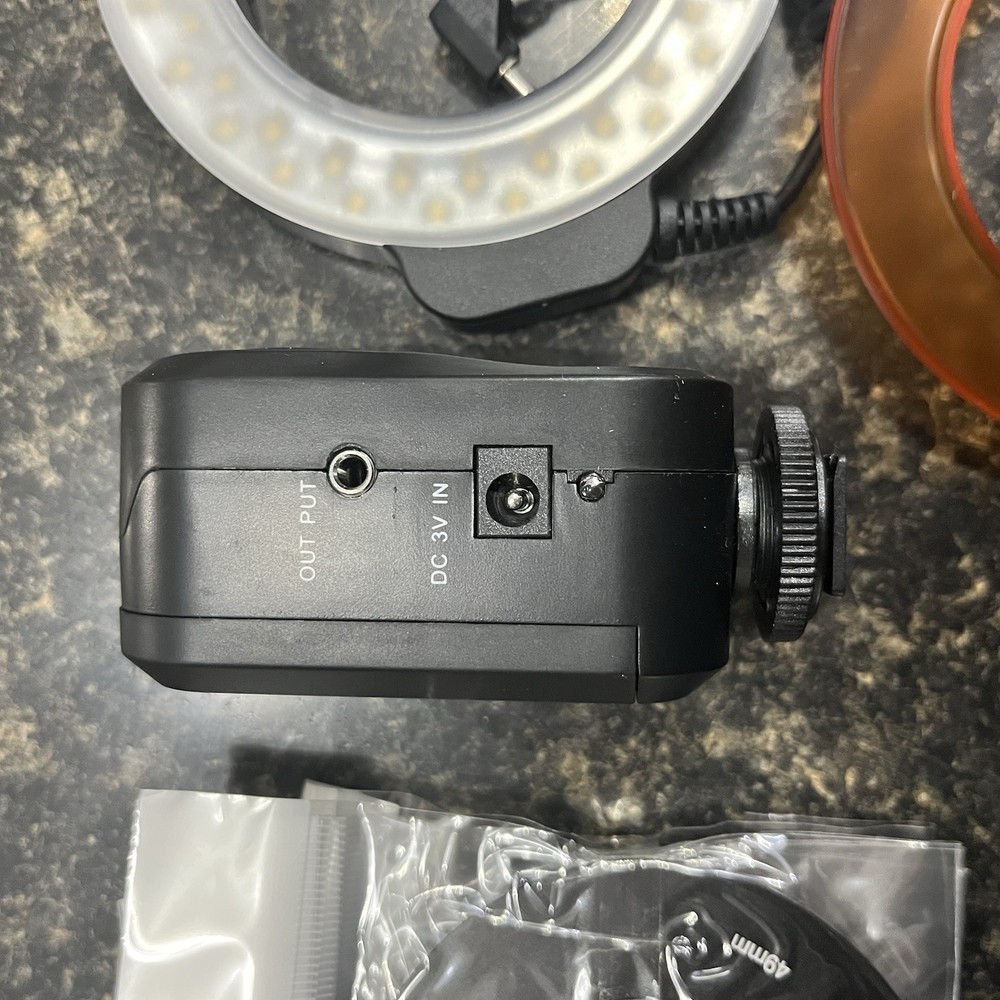 Chromo Macro LED Ring Light Ring 40 Nikon, Sigma NIB