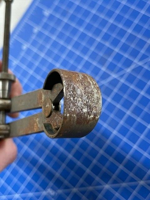 LUFKIN 42-10 INSIDE SPRING CALIPERS WITH SOLID NUT, 10" IN STOCK!! -rusty