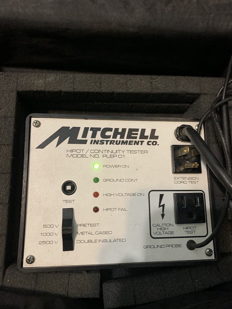 Mitchell Instrument Hipot / Continuity Tester
