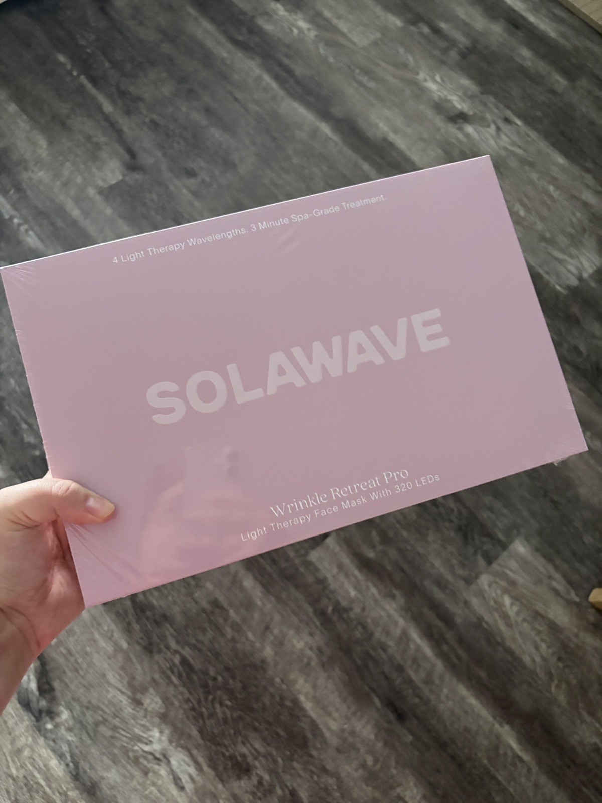 NWT Solawave Red Light Mask Wrinkle Retreat Pro LED Face Mask
