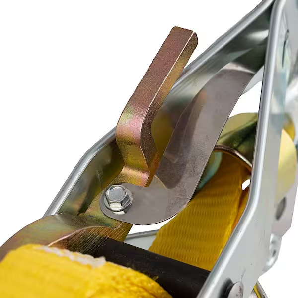 Web Strap Puller Come Along Tool Heavy-duty Tempered Steel Frame 1-Ton Capacity