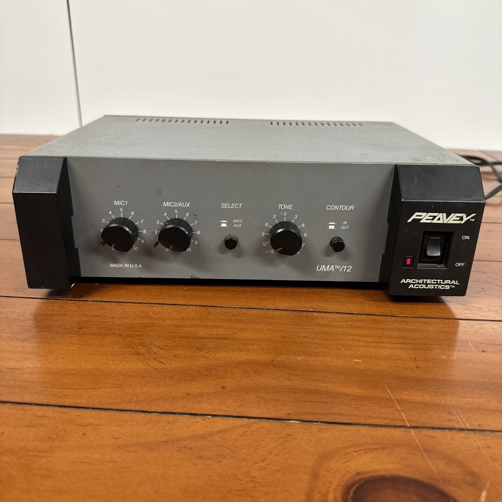 Peavey UMA 12 Utility Mixer Amplifier