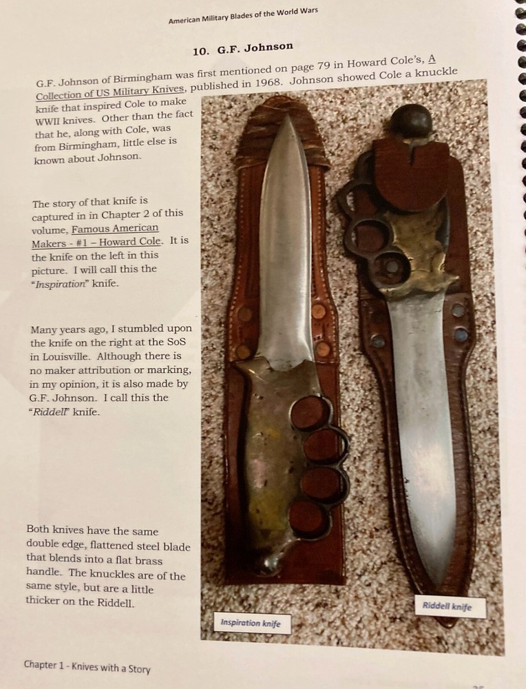 Military Knife Book