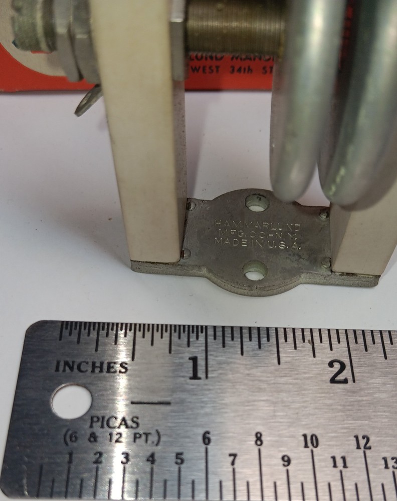 Hammarlund N-10 Neutralizing Transmitter Capacitor NOS NICE CONDITION AS SHOWN