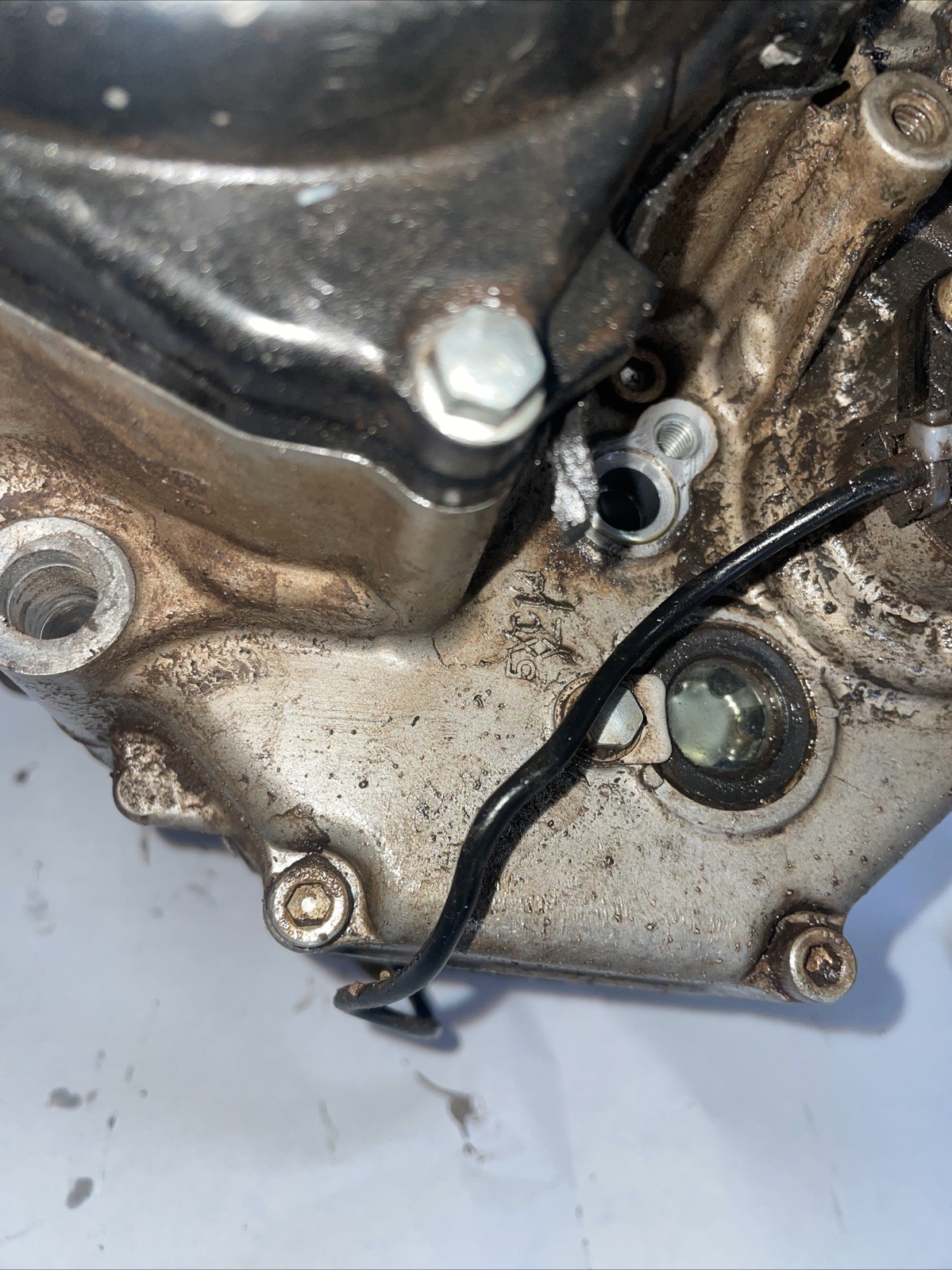 2009 07-09 YZ250F YZ 250F Engine Crankcase Set Crankshaft Transmission Cases