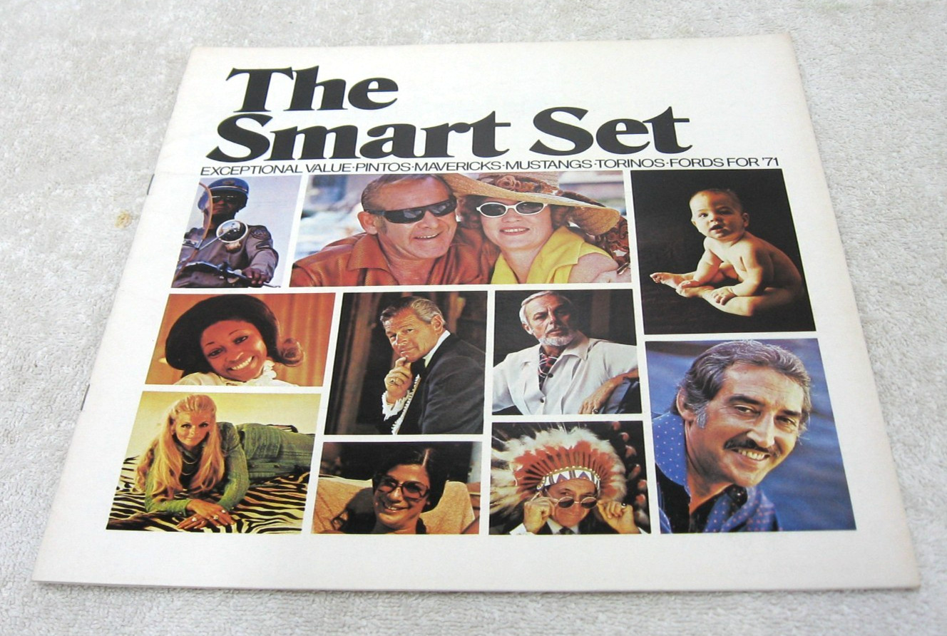 1971 FORD MUSTANG MAVERICK TORINO PINTO BROCHURE 16PG ORIGINAL