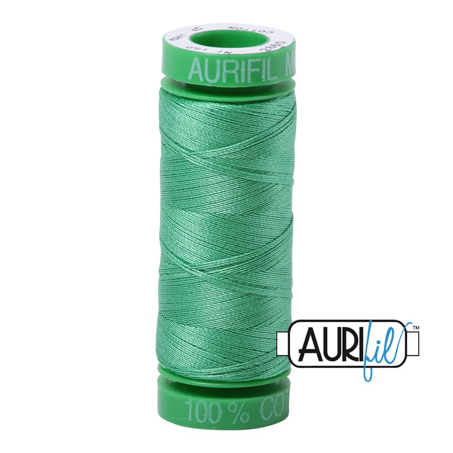 Light Emerald 2860 | 40wt Small Spool 150M / 164Y | Aurifil
