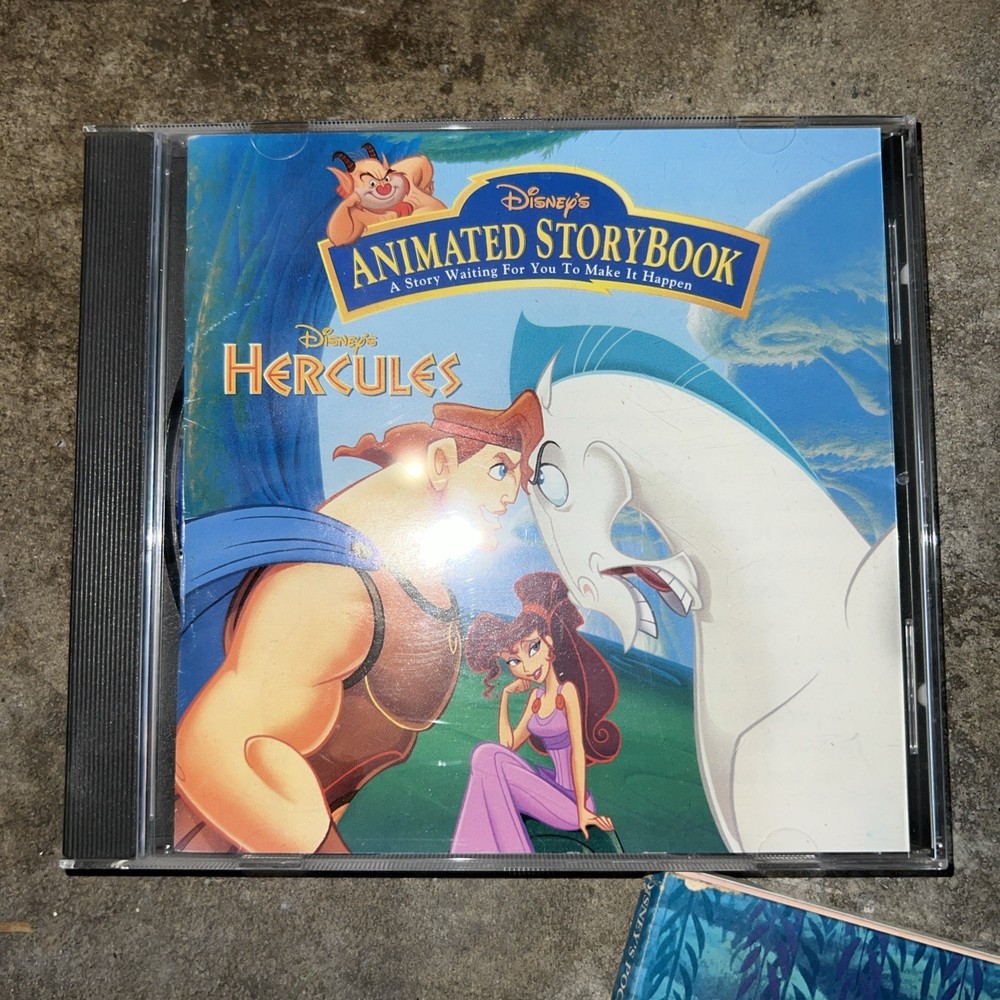 Disney Interactive Animated Storybook Software CD-ROM PC & Mac