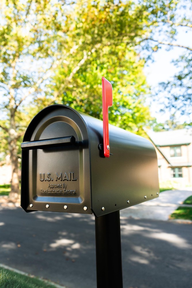 Architectural MAILBOXES 5560B-R-10 Architectural Mailboxes Sequoia Post Mount