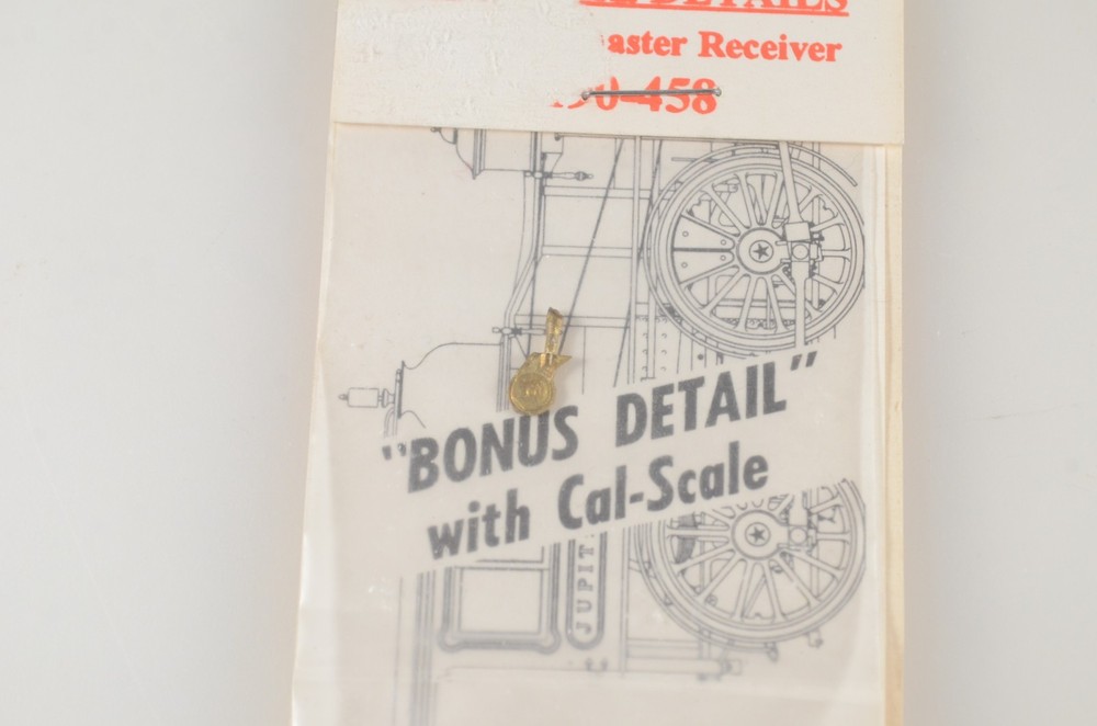 Cal-Scale HO Cast Brass PRR Trainmaster Receiver - 190-458