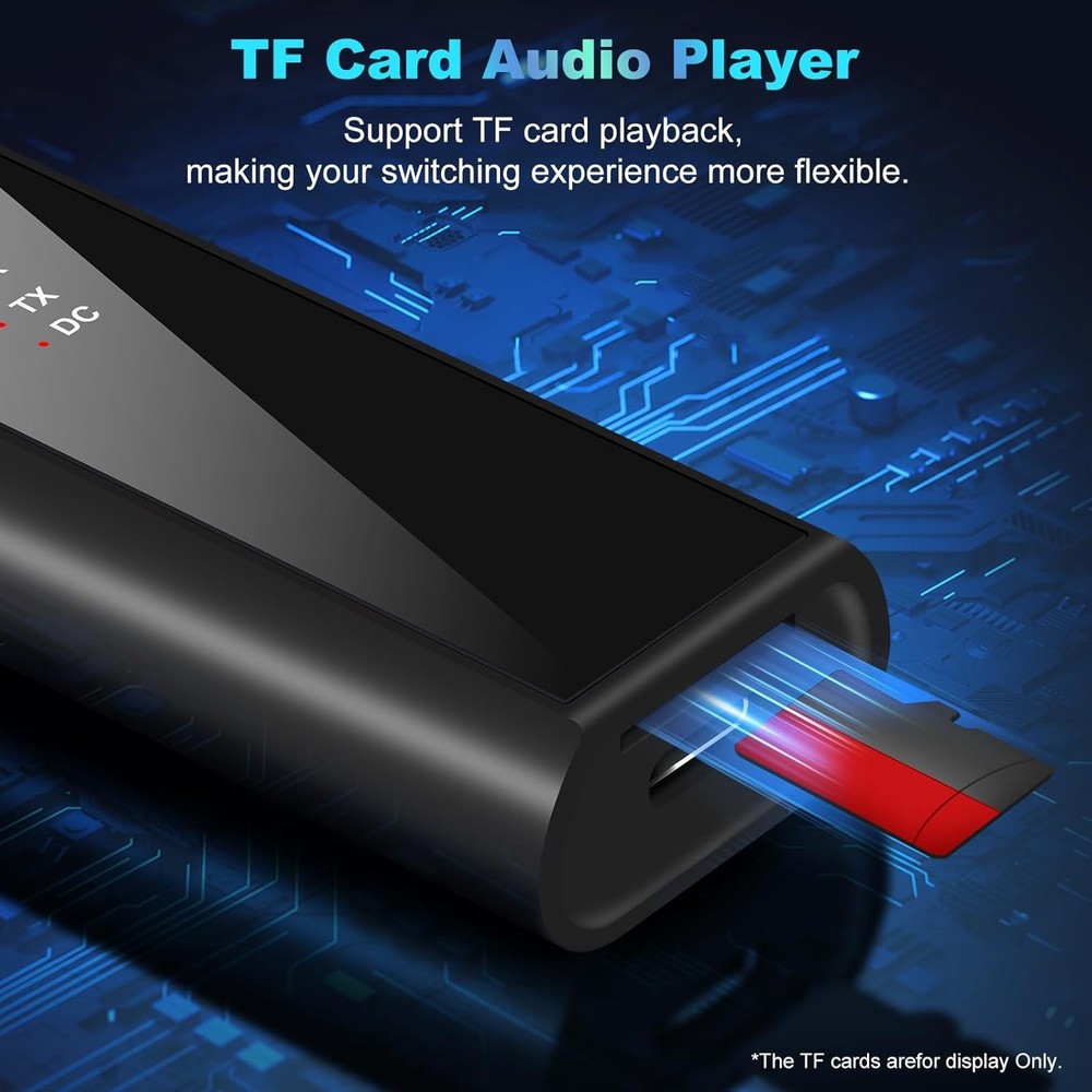 Bluetooth Aux Adapter for PlayStation Portal Remote Player 5.1 Transmitter ﻿