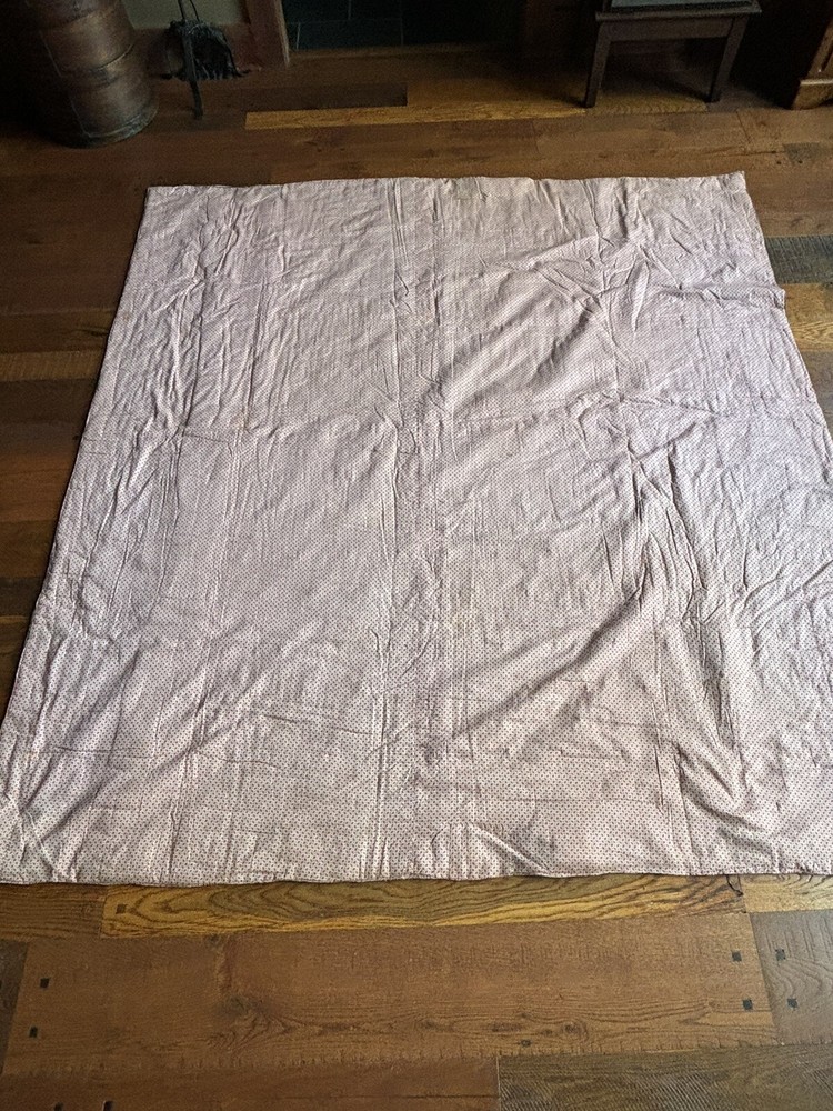 Antique Hand Stitched Quilt 75” X 82”